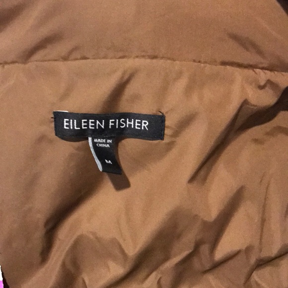 SOLD Eileen Fisher down puffer coat - Picture 7 of 8